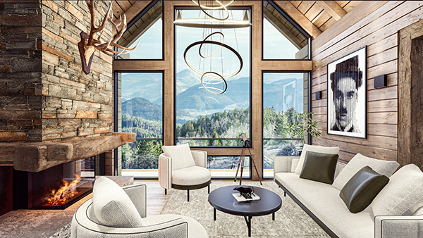 Vikend Kuća na Sekuliću, Tara - Dizajn enterijera - AN Arhitektura