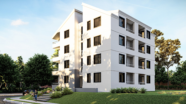 Stambena zgrada Sokobanja - Projektovanje - AN Arhitektura