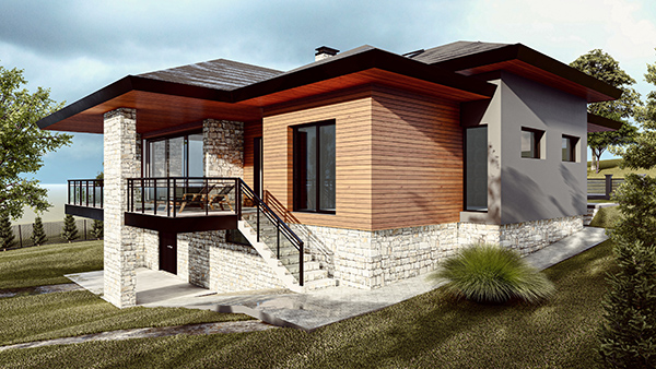 Porodična kuća Barajevo - Projektovanje - AN Arhitektura